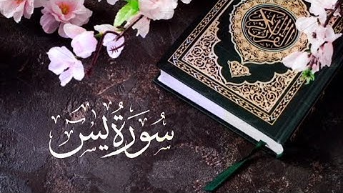 سوره يس بتلاوة خاشعه تخشع لها القلوب 🎧😴