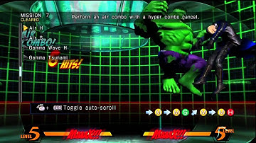 Ultimate Marvel vs. Capcom 3: Hulk - Mission 7
