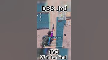 1V3 with DBS OP 🔥🔥#viral #motivation #scrims