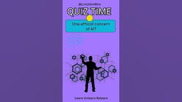 What are the Ethical Concerns in AI? 🌐 Explore Now! 🤖 W1Q7 #aiquiz, #ai #quiz  #ailearning