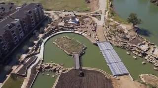 Riverwalk Construction Aerial Video of Progress - September 2016