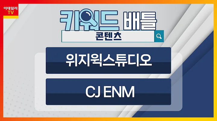 위지윅스튜디오(299900), CJ ENM(035760)... 콘텐츠_키워드 배틀 (20231101)