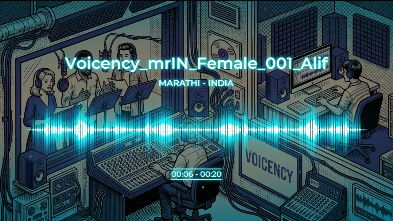 Marathi Female Voice - Voicency_mrIN_Female_001_Alif