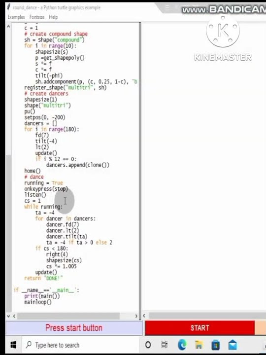 python making triangle dancing #short #trending #python - YouTube