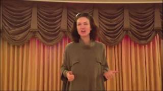 Actress Elena Lyons Mimics Grant Cardone Profile