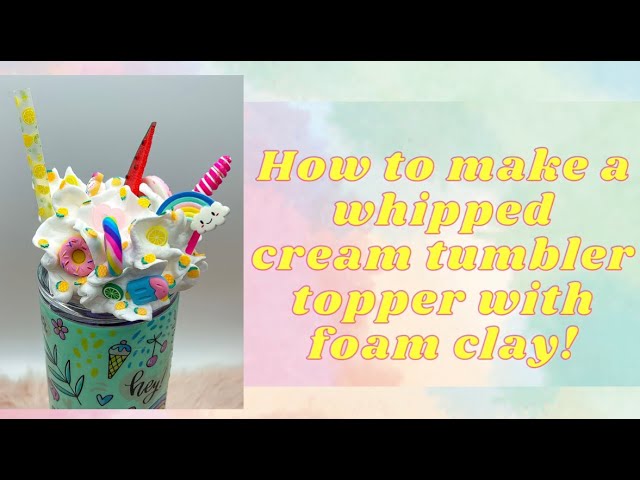 how to use air dry foam clay for beginners｜TikTok Search