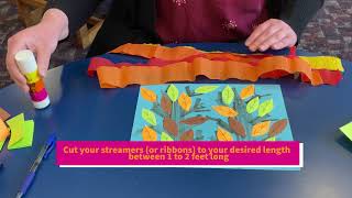 Arts & Crafts: Orange-Themed Craft: Windsock