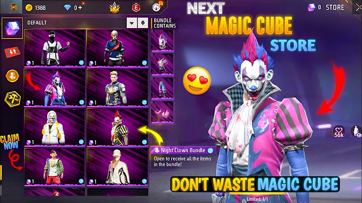 Free Fire Next Magic Cube Store Update | Free Magic Cube Event 🥸