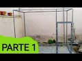 COMO HACER una VOLADERA GRANDE para PÁJAROS (Parte 1) | Aviario Aviachy