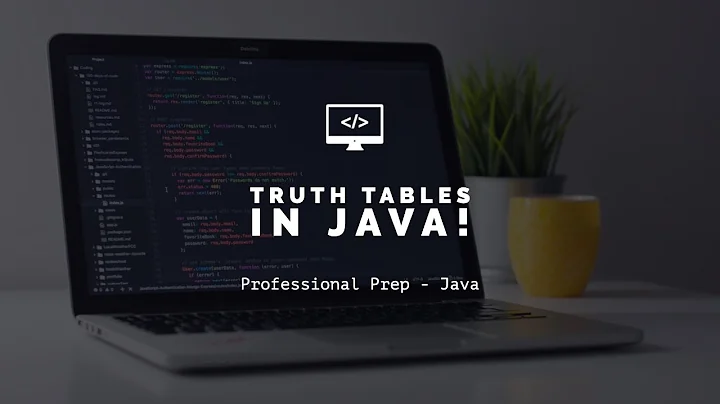 Master Truth Tables in Java