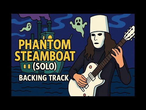 #Buckethead &quot;Phantom Steamboat [Solo]&quot; (Backing Track)