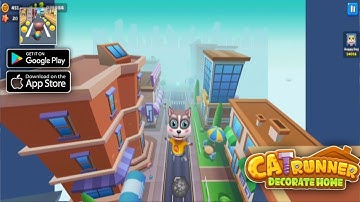 Cat Runner: Decorate Home Gameplay Part 3 - (Android,iOS) #catrunner