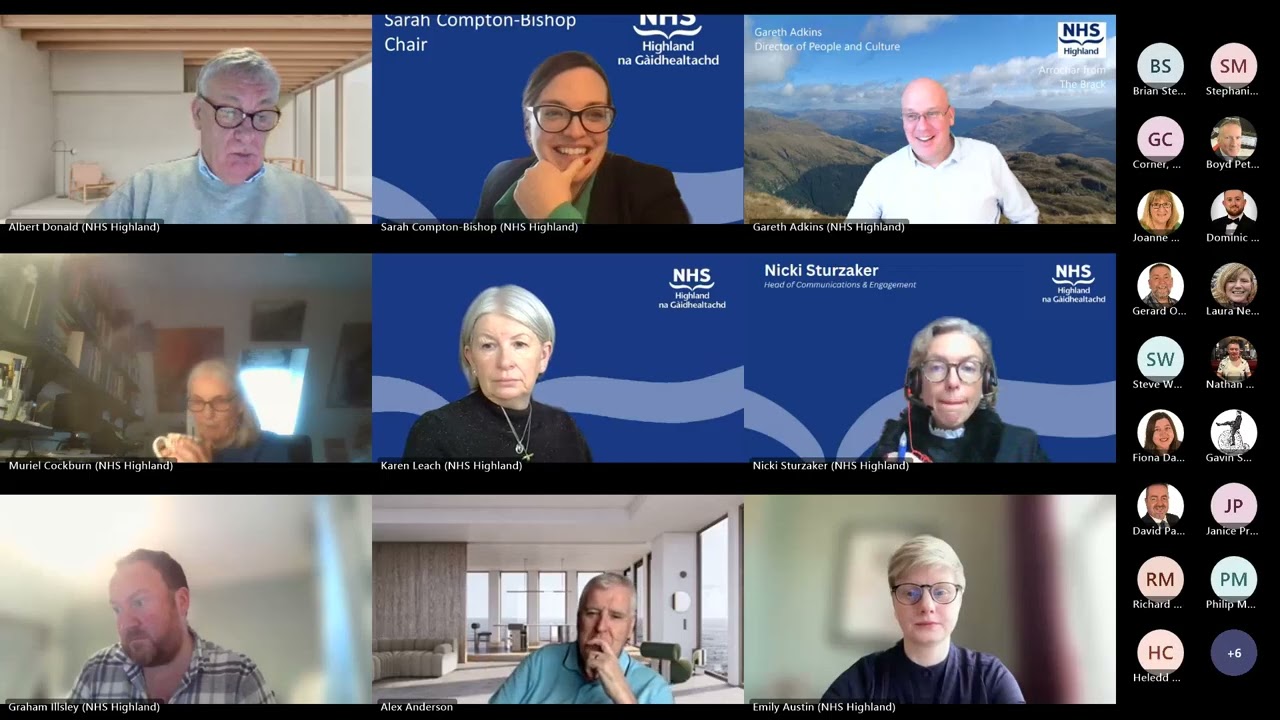 Заседание совета NHS Highland, 27 января 2026 г., часть 3.