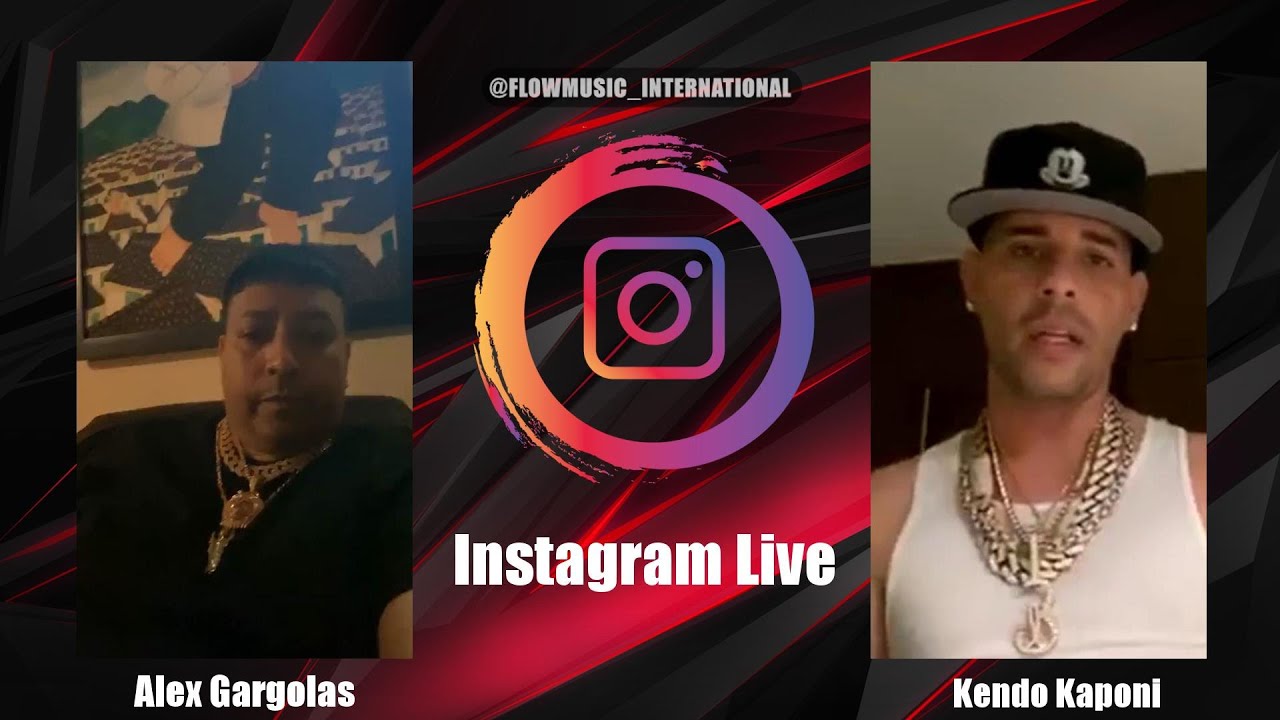 alex gargolas kendo kaponi instagram live flowmusic alex gargolas kendo kaponi instagram live flowmusic