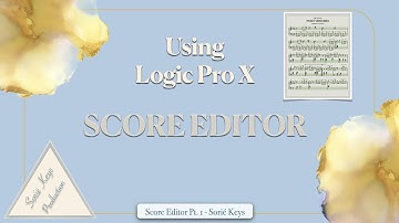 Logic Pro X - Score Editor // 5 ideas for making your score easier to read //