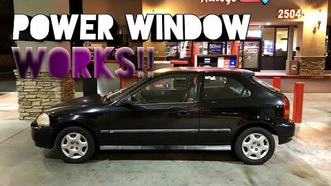 EK Door Swap Manual to Power Windows
