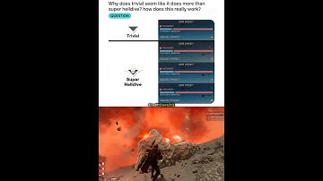 Devs added this to not break the immersion in Helldivers 2 Trivial #helldivers2 #shorts