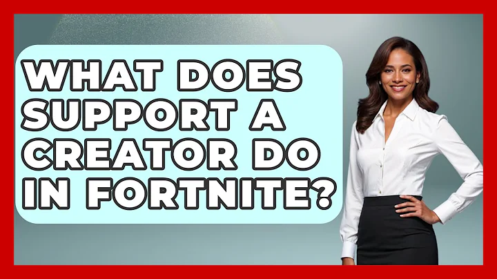 What Does Support A Creator Do In Fortnite? - Video Gamers Vault