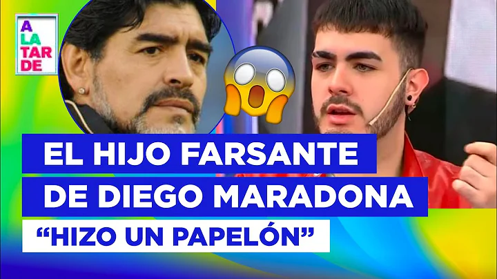 EL HIJO FARSANTE DE MARADONA! Habl su ex abogado