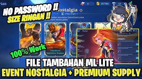 Data Open Event Nostalgia + Premium Supply Ducati Terbaru | Data Tambahan Event Premium Supply Tiket