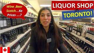 Liquor Prices in Toronto, Ontario 🇨🇦 😳 | LCBO Liquor Store Visit | Sangz Stories |Vlog