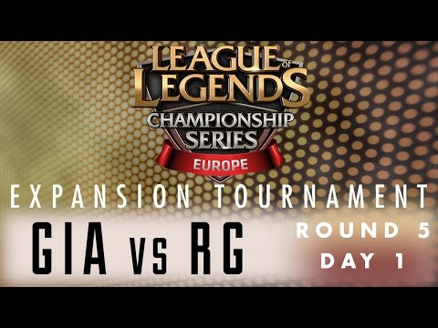 Expansion Tournament - R5D1 - GIA vs RG - Game 3