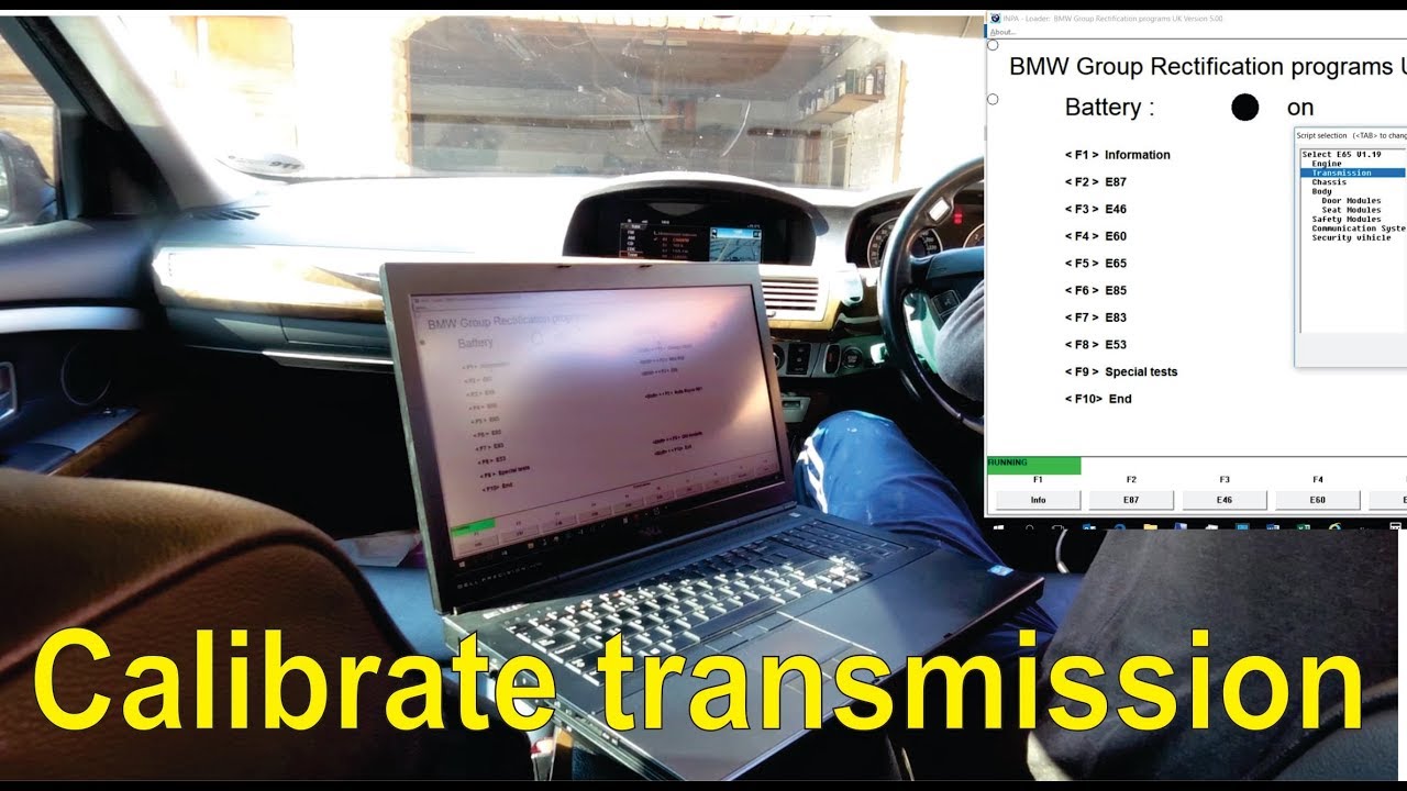 Bmw software update for transmission system