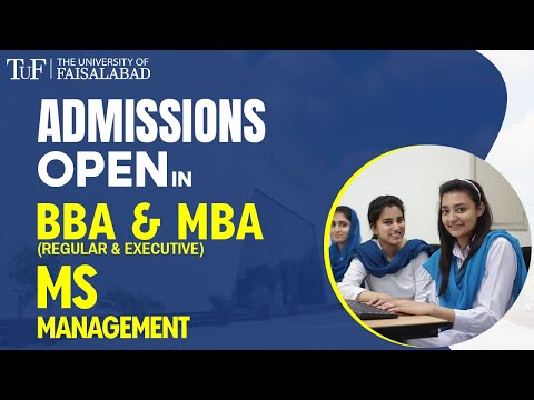 Admissions open in Bachelor of Business Administration (BBA) MBA (Regular & Executive) MS Management