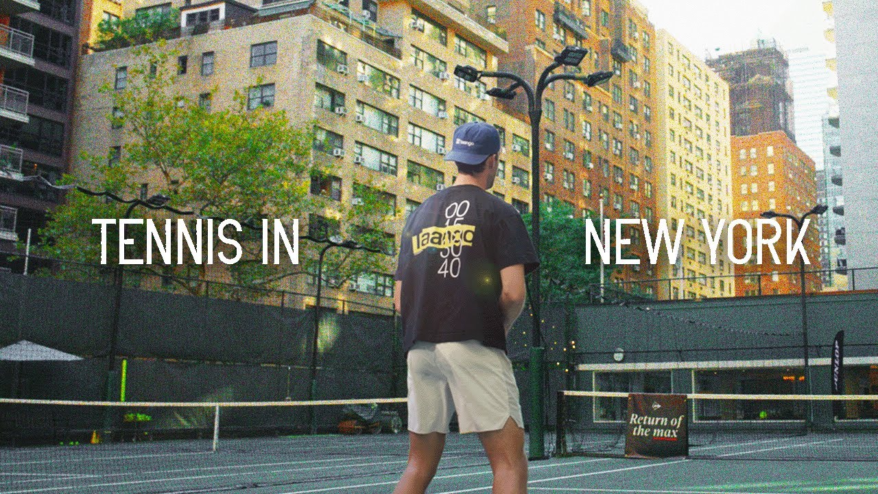 Searching (With Jack Draper) For The Greatest Tennis Court In the World: New York City