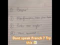 “Don’t panic if you don’t speakFrench #easyfrench #frenchtips #languagelearning #studyfrench #canada