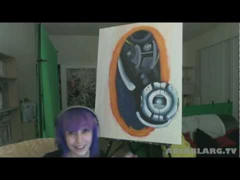 AriaBlarg Paints!: Portal 2 Speed Painting