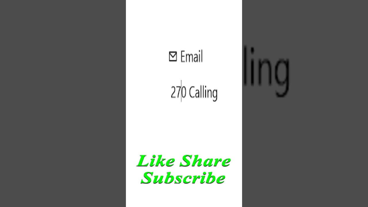 Email and Calling Shortcuts in MS-WORD 