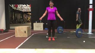 Nicoleta Albu | Romanian Throwdown WOD 1 Scaled Female