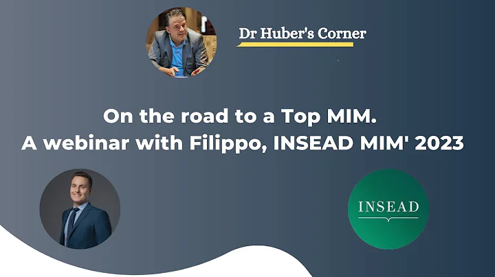 On the road to a Top MIM. A webinar with  Filippo,...