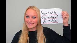 Video 752 Muntlig norskprøve A1-A2 nivå