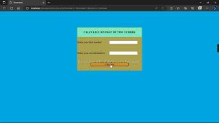 program of finding the division of numbers in php codes
