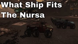 What Ships Can Be "NURSA-ed" Into A Medical & Respawn Ship? | Star Citizen 3.23.1 Live