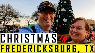 Christmas in Fredericksburg Texas 2022