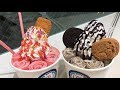 Strawberry,Oreo Roll Icecream/Japan street food/Harajuku Japan