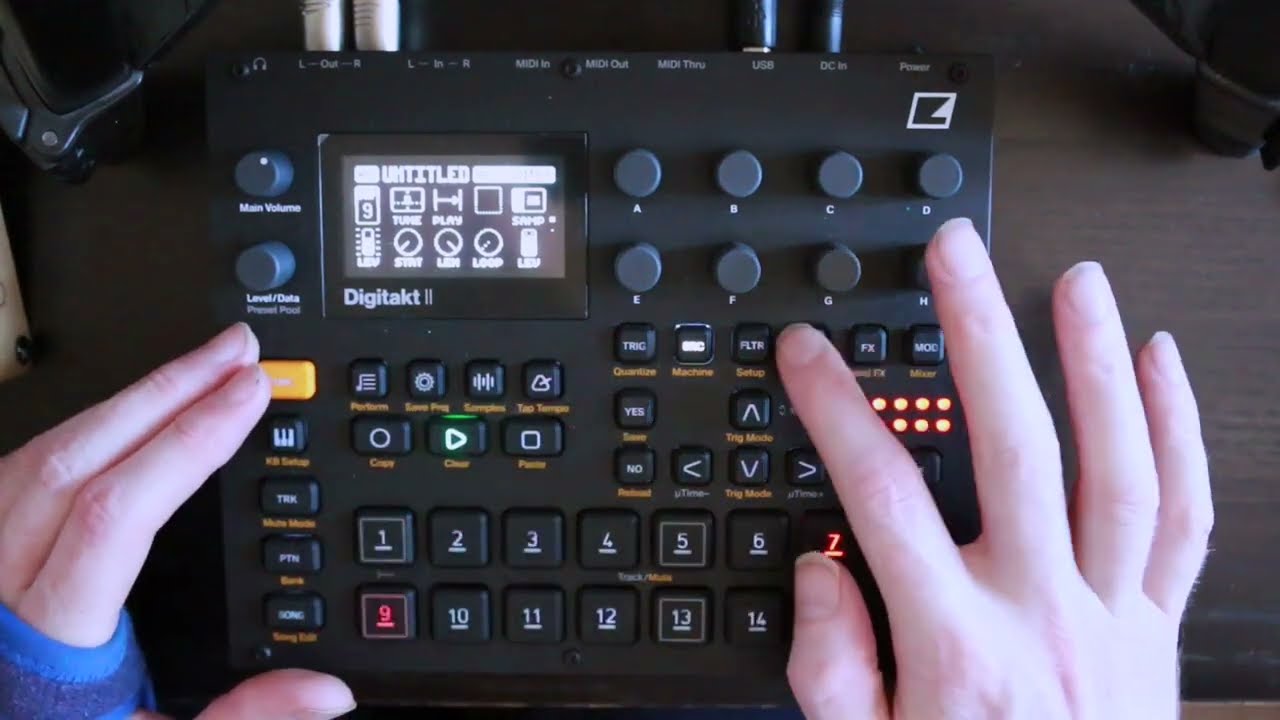 その他 Elektron Digitakt Beat Making Powerhouse digitakt: making a complex beat from scratch - YouTube