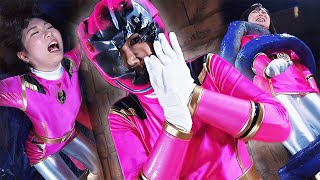 Pink Ranger Defeated