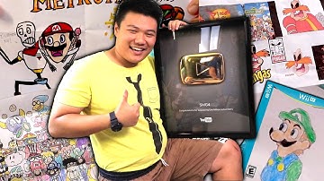 GOLDEN PLAY BUTTON, DANK MEMES AND A NEW GAME! - Smg4 Mail Time #8