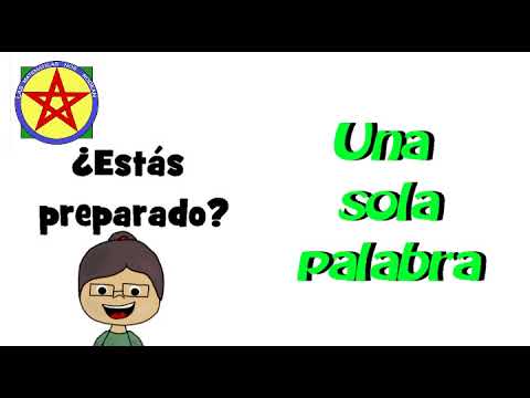 Una sola palabra. - YouTube