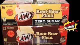 A&W Root Beer Float Zero Sugar & Original Review