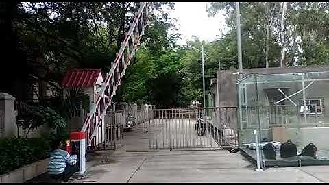 eSSL - Boom Barrier with fencing