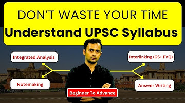 UPSC Syllabus Explained in Detail | Prelims/Mains Syllabus Breakdown By SiD Bhaiya UPSC