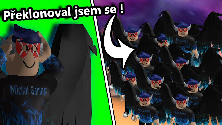 Naklonoval jsem se v Robloxu ?!