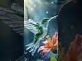 [FOUR] Premium Crystal Humming Birds And Flowers Aesthetic (Video) - Samsung Theme