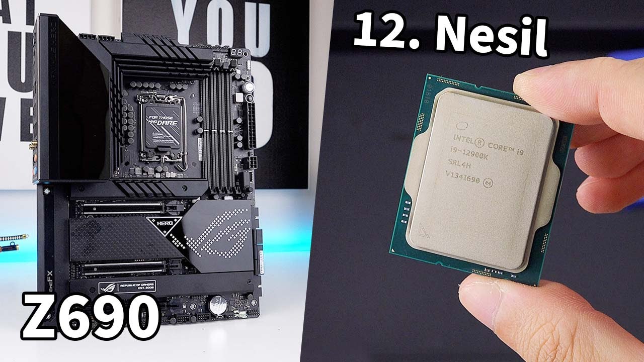 Hibrit i9 12900K ve Asus ROG Z690 Maximus Hero'yu denedik! - YouTube