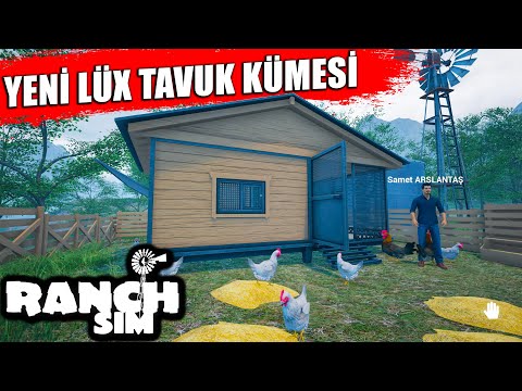 BÜYÜK LÜX TAVUK KÜMESİ YAPIYORUZ | RANCH SIMULATOR !!